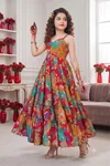 Kids Vol 1 By Lucaya Heavy Rayon Digital Printed Gown Collection